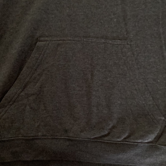 Nike Dark Gray short sleeve Hoodie cowl neck. - Picture 5 of 6